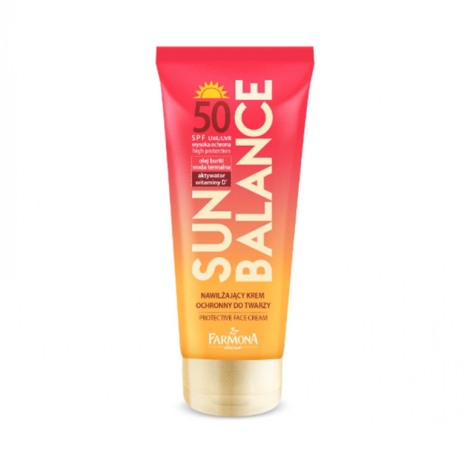 SUN BALANCE Moisturizing face cream SPF 50